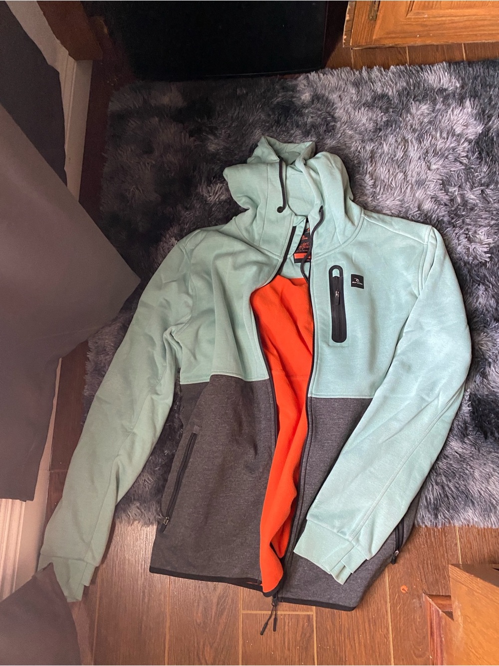 Rip curl anti series xl mens zip up